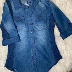 Chambray Top